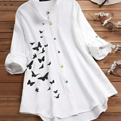 trendy womens printed shirt