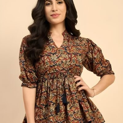 Tunic tops for women & girls three shade(brown, red& mustard) top for women